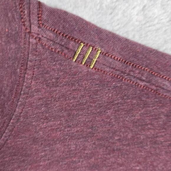 Lululemon Shirt Mens Metal Vent Tech Running Active Performance Small Marron - Picture 3 of 11